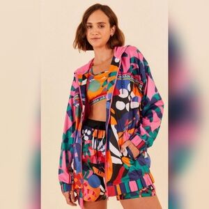 Adidas x Farm Rio Windbreaker Jacket